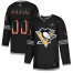 Pittsburgh Penguins Custom Adidas Mens Black USA Flag Limited NHL Jersey