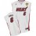 Miami Heat 6 LeBron James White Revolution 30 Swingman NBA Jerseys With 2013 Finals Patch Cheap