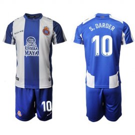 Espanyol #10 S.Darder Home Soccer Club Jersey