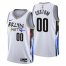 Nike Nets Custom Mens 2022-23 City Edition NBA Jersey – Cherry Blossom White