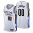 Nike Nets Custom Mens 2022-23 City Edition NBA Jersey – Cherry Blossom White