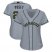 San Francisco Giants #28 Buster Posey Grey 2018 Memorial Day Cool Base Womens Stitched MLB Jersey