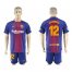Barcelona #12 Rafinha Home Soccer Club Jersey