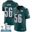 Nike Philadelphia Eagles #56 Chris Long Midnight Green Team Color Super Bowl LII Youth Stitched NFL Vapor Untouchable Limited Jersey