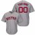 Boston Red Sox Majestic Cool Base Custom Jersey Gray