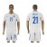 Chile #21 Suazo Away Soccer Country Jersey