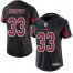 Nike Arizona Cardinals #33 Byron Murphy Black Womens Stitched NFL Limited Rush Jersey
