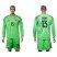 Mexico #13 G.Ochoa Green Long Sleeves Goalkeeper Soccer Country Jersey