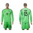 Mexico #13 G.Ochoa Green Long Sleeves Goalkeeper Soccer Country Jersey