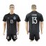 Mexico #13 G.Ochoa Black Goalkeeper Soccer Country Jersey