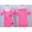 Nike Dallas Cowboys #22 Emmitt Smith Pink Womens Stitched NFL Elite Draft Him Shimmer Jersey