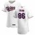 Minnesota Twins #86 Edwar Colina Mens Nike White Home 2020 Authentic Player MLB Jersey