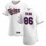 Minnesota Twins #86 Edwar Colina Mens Nike White Home 2020 Authentic Player MLB Jersey