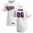 Minnesota Twins #86 Edwar Colina Mens Nike White Home 2020 Authentic Player MLB Jersey