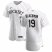 Colorado Rockies #19 Charlie Blackmon Mens Nike White Home 2020 Authentic Player MLB Jersey