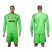 Juventus Blank Green Goalkeeper Long Sleeves Soccer Club Jersey