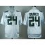 Oregon Ducks 24# Kenjon Barner White Pro Combat Pac-12 College Football NCAA Jersey