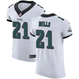 Nike Philadelphia Eagles #21 Jalen Mills White Mens Stitched NFL New Elite Jersey