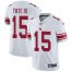 Nike New York Giants #15 Golden Tate White Mens Stitched NFL Vapor Untouchable Limited Jersey