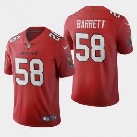 Tampa Bay Buccaneers #58 Shaquil Barrett Red Mens Nike 2020 Vapor Limited NFL Jersey