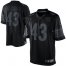 Nike Pittsburgh Steelers #43 Troy Polamalu Black Mens Stitched NFL Drenched Limited Jersey