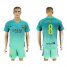 Barcelona #8 A.Iniesta Sec Away Soccer Club Jersey