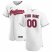 Cleveland Indians Custom Mens Nike White Home 2020 Authentic Team MLB Jersey