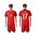 Portugal #17 Nani Home Soccer Country Jersey