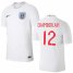 England #12 Chamberlain Home Thai Version Soccer Country Jersey