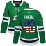 Adidas Dallas Stars #40 Martin Hanzal Green Home Authentic USA Flag Womens Stitched NHL Jersey