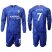 Chelsea #7 Kante Home Long Sleeves Soccer Club Jersey