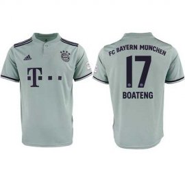 Bayern Munchen #17 Boateng Away Soccer Club Jersey