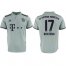 Bayern Munchen #17 Boateng Away Soccer Club Jersey
