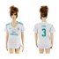 Womens Real Madrid #3 Pepe Home Soccer Club Jersey