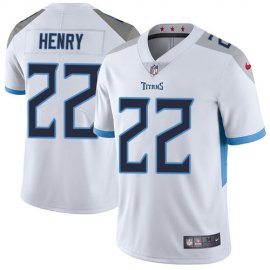 Nike Tennessee Titans #22 Derrick Henry White Mens Stitched NFL Vapor Untouchable Limited Jersey