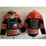 Philadelphia Flyers #28 Claude Giroux Black Sawyer Hooded Sweatshirt Stitched NHL Jersey