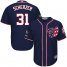 Washington Nationals #31 Max Scherzer Navy Blue Cool Base 2019 World Series Champions Stitched Youth MLB Jersey