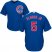 Chicago Cubs #5 Albert Almora Jr. Blue Alternate Stitched Youth MLB Jersey