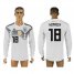 Germany #18 KIMMICH Home 2018 FIFA World Cup Long Sleeve Thailand Soccer Jersey
