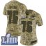 Nike New England Patriots #76 Isaiah Wynn Camo Super Bowl LIII Bound Womens Stitched NFL Limited 2018 Salute to Service Jersey