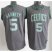 Boston Celtics 5 Kevin Garnett Grey Revolution 30 Swingman NBA Jersey Cheap