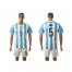 Argentina #5 Gago Home Soccer Country Jersey