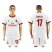 AC Milan #17 Zapata Away Soccer Club Jersey