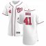 Washington Nationals #41 Joe Ross Mens Nike White Home 2020 Authentic Player MLB Jersey