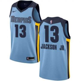 Womens Nike Memphis Grizzlies #13 Jaren Jackson Jr. Light Blue NBA Swingman Statement Edition Jersey
