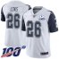 Nike Dallas Cowboys #26 Jourdan Lewis White Mens Stitched With Established In 1960 Patch NFL Limited Rush 100th Season Jersey