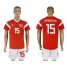 Russia #15 MIRANCHUK Home 2018 FIFA World Cup Soccer Jersey