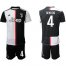 Juventus #4 Benatia Home Soccer Club Jersey
