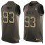 Nike Tampa Bay Buccaneers #93 Ndamukong Suh Green Mens Stitched NFL Limited Salute To Service Tank Top Jersey