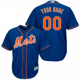 New York Mets Majestic Cool Base Custom Jersey Royal